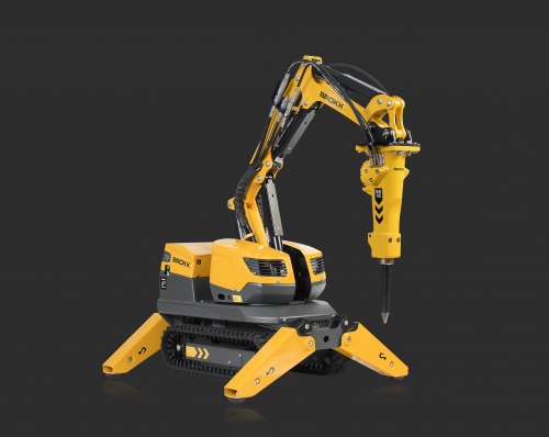 Extra erős betonbontó robot