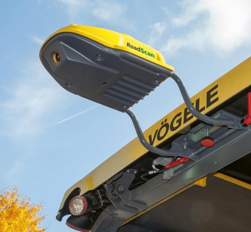 A VÖGELE RoadScan az aszfalt hőmérője