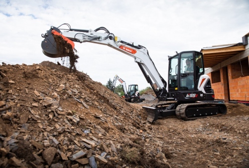 Új 5-6 tonnás Bobcat kotrók