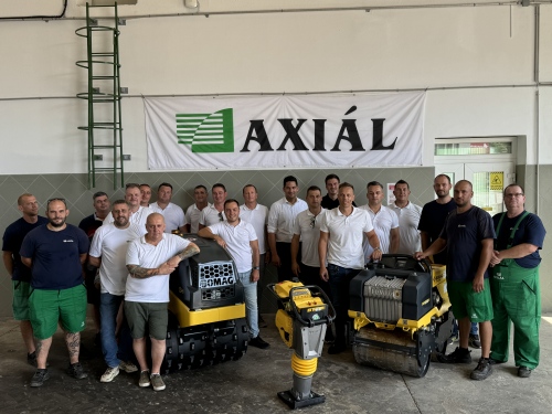 Az Axiál lett a Bomag könnyű tömörítő eszközök forgalmazója