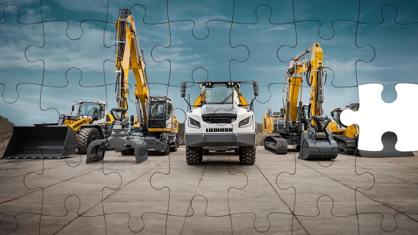 A Liebherr az Intermat-on