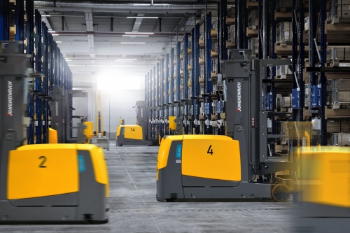 Jungheinrich: sikeres raktár átalakítás működés közben