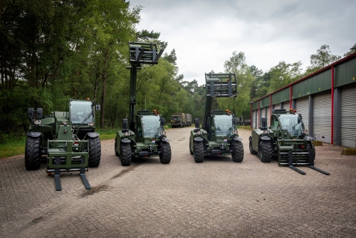 Bobcat gépek a holland fegyveres erőknek
