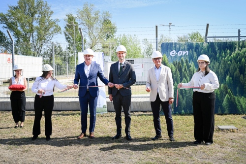 Energiatárolót telepített az E.ON Soroksáron