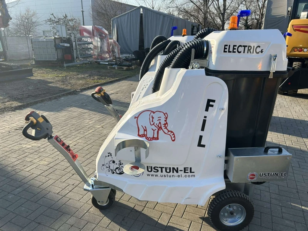 Akkumulátoros útseprő gép